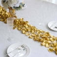 thumbnail image 2 of Efavormart 500pcs Artifical Rose Petals for Wedding Aisle Party Favor Jewelry Candy Sheer Flower Decoration - Gold, 2 of 11