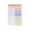 White, variant on VKLU Daily Planner Spiral Notepad, Undated To-Do List with Waterproof Plastic Cover, Multi-Section Academic Agenda Portable 30 Sheets Task Organizer, Assorted Colors