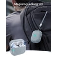 thumbnail image 4 of Funda para AirPods Pro 2 ESR HaloLock con cordón gris, 4 of 9