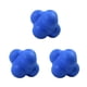 thumbnail image 1 of Soidarity Pelota de entrenamiento Hexagonal de 3 uds., pelota de reacción divertida para exteriores, pelota de silicona para coordinación de agilidad, Gimnasios en casa azul Soidarity HW4311-02, 1 of 6