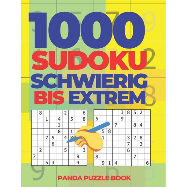 1000 Sudoku Schwierig Bis Extrem Logikspiele F r Erwachsene Walmart 