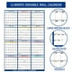 thumbnail image 4 of Calendario de pared con adhesivo de doble cara, borrable y plegable, 2026, 10 ml, 4 of 5
