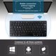 thumbnail image 3 of Teclado Bluetooth-Compatible con Teclado Slim Battery Powered Laptops Universal PC Wireless Smart Gamers Travel Electronics Methold EL005417-00B, 3 of 7