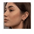 thumbnail image 3 of Pendientes Xtellar Para MujerAretes Oro 14k Con Zirconias, 3 of 4