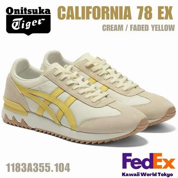 Onitsuka Tiger CALIFORNIA 78 EX CREAM/FADED YELLOW 1183A355 104 UNISEX NEW F/S