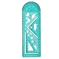 thumbnail image 2 of Straight Edge Ruler, Geometry Ruler, Multifunctional Drawing Tool, Includes Protractor, Lightweight and Precise, for Math and Art, Durable Plastic, Ruler with Fractions, Plastic Ruler, 2 of 6
