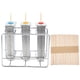 thumbnail image 1 of 1 juego de moldes para paletas caseros con 50 palitos de madera, máquina de hielo de acero inoxidable, 1 of 6