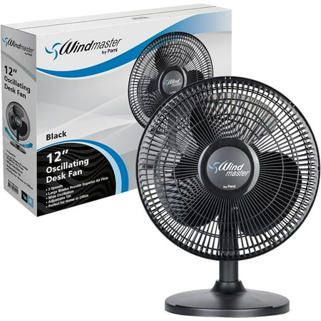 PAMI 16" Oscillating Desk Fan, Portable Table