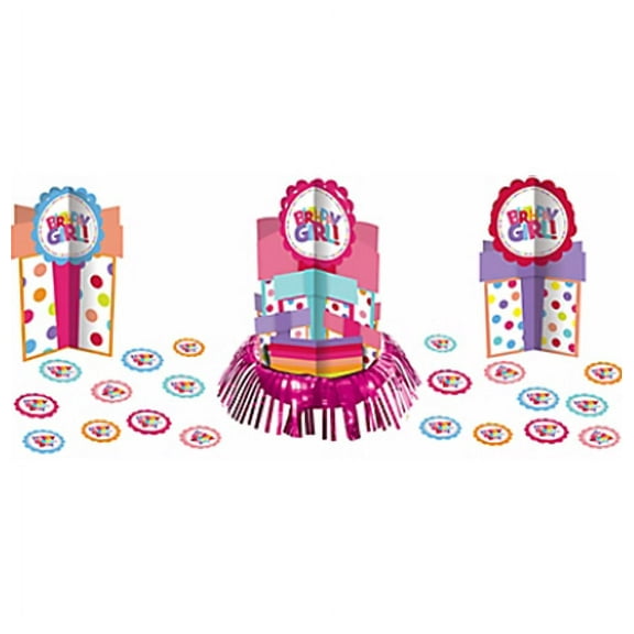 Various Birthday Girl Table Decorating Kit (23 Pieces)