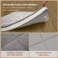 thumbnail image 6 of NAIZEA Japanese Floor Mattress, 4" Thick Sherpa Fleece Folding Roll Up Futon Mattress, Reversible and Foldable Sleeping Pad, 6 of 9