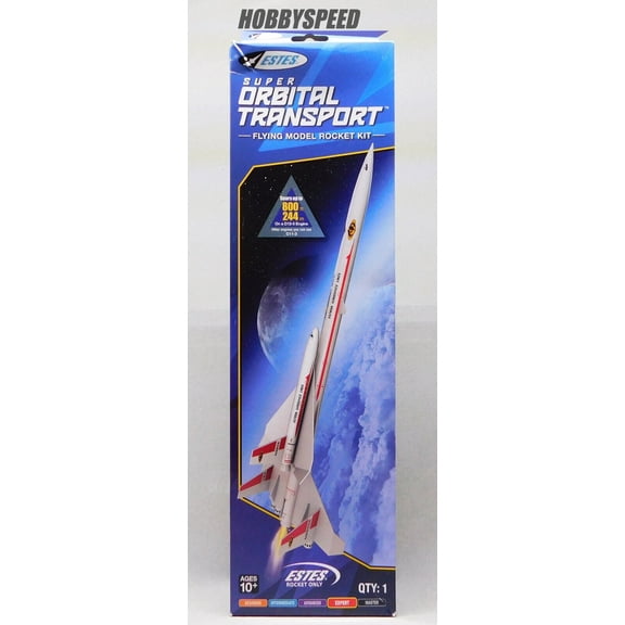 Estes Super Orbital Transport Flying Model Rocket KIT EST7314