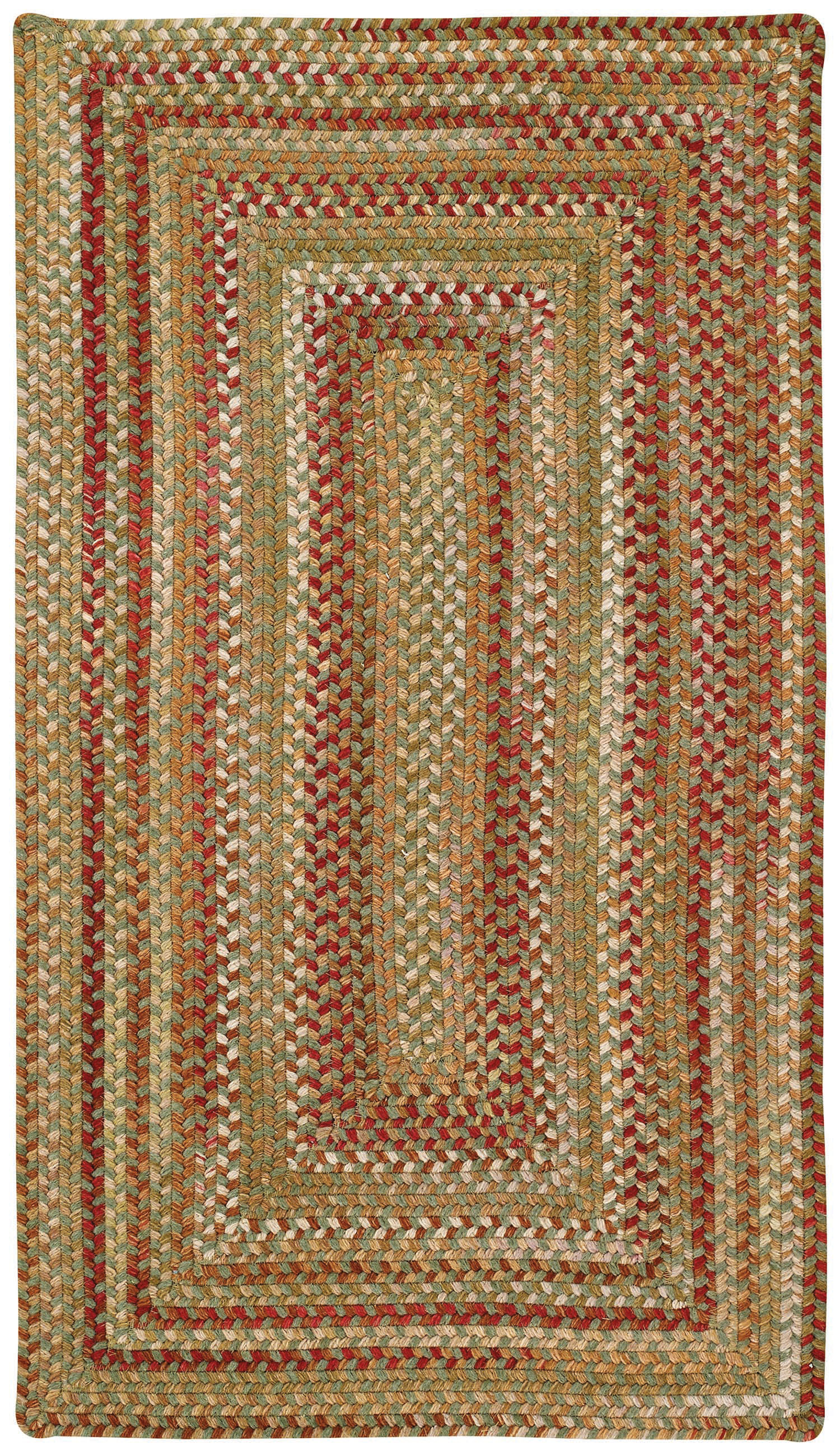 Capel Rugs Manchester Concentric Rectangle Braided Rugs