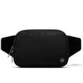 thumbnail image 1 of Riñonera Pander Negro Onyx Grande Impermeable con Correa Ajustable para Mujeres y Hombres, 1 of 6