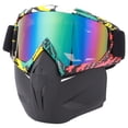 thumbnail image 4 of Gafas deportivas amarillas y rojas, accesorio para casco con protección facial para exteriores, gafas de ciclismo a prueba de viento para moto y esquí, 4 of 8