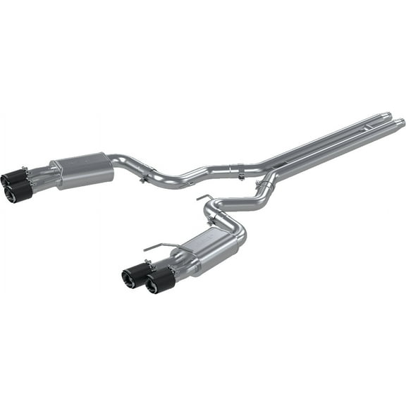 MBRP Exhaust S72053CF Armor Pro Cat Back Exhaust System Fits 18-23 Mustang