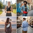 thumbnail image 6 of Universal mini waist bag, waterproof sling waist bag, travel, walking, running, hiking, cycling waist bag, outdoor sports bag, 6 of 6