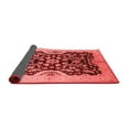 thumbnail image 2 of Ahgly Company Indoor Square Oriental Red Traditional Area Rugs, 8' Square, 2 of 4