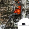 thumbnail image 5 of Universal Replacement Treestand Seat Adjustable Tree Stand Seat Foldable Mesh Deer Stand Accessories for Hunting Climbing Treestands Fits All Ladder Stands (42.5 x 11.4 inches), 5 of 5