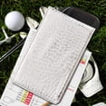 thumbnail image 4 of Golf Scorecards Holder PU Leather Score Keeping Book Scorecards Recording Notebook, 4 of 9