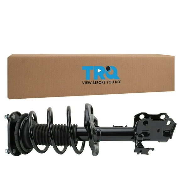 TRQ Front Right Complete Strut & Coil Spring Assembly Passenger Side Fits Select 2014-2017 Lexus CT200h