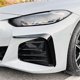 thumbnail image 4 of Car Front Bumper Splitter Spoiler for 4 Series G26 2020+ Fog Lights Decorative Cover Bright BlackNEW, 4 of 4