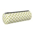 thumbnail image 1 of Disketp Corn Estuche Organizador de Lápices de Cuero, Estuche de Oficina con Cremallera para Bolígrafo y Lápiz, 1 of 6