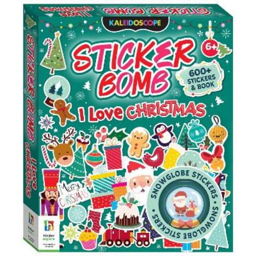 Kaleidoscope Sticker Bomb I Love Christmas! Hinkler Pty Ltd (Mixed Media Product)