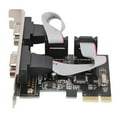 thumbnail image 4 of Two 2 9-Pin Rs-232 Serial Ports PCI-E to Serial, RS232 2 Port, Pci Express Single-Lane X1 Pci Express X1 Interface for  7  8, 4 of 7