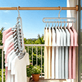 thumbnail image 5 of 9-Hole Hangers Organizer | Wardrobe Storage System | Space Saving Clothes Hanger for Closet Organization | Multi Hook Rotating Design for Pants Shirts Coats, 5 of 6