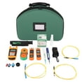thumbnail image 2 of Optic Fiber Test Tool Kit, Cleaning Tool High Accuracy Portable Optic Fiber Loss Tester  for Repair, 2 of 7