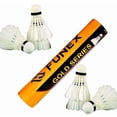 thumbnail image 2 of Steffer Funex Gold Series Feather Badminton Shuttlecocks | White , Pack Of 10 , Enjoy Lasting Durability & High - Quality, 2 of 4