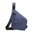 thumbnail image 3 of BLESIYA Bag for Men Casual Personal Pocket Bag Shoulder Backpack Crossbody Bag Blue Left, 3 of 8