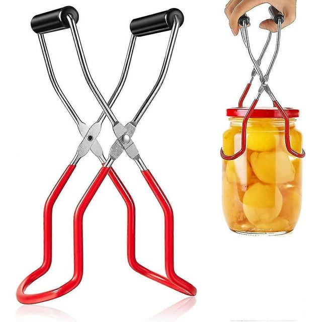 Sunrain Canning Tongs,canning Jar Lifter Tongs,stainless Steel Jar Lifter,canning Jar Lifter Compatible Banmo
