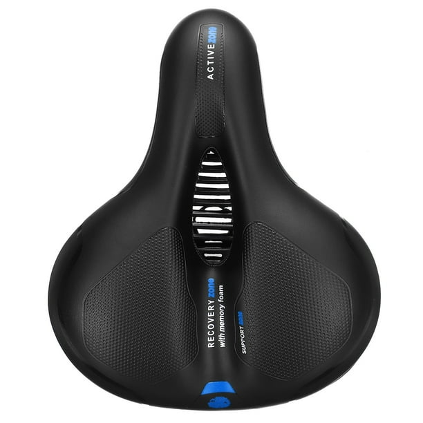 Extra Wide Big Bum Bicycle Saddle Comfy Cushioned Bike Seat Soft Padded Bicycle Gel Universal Bike Cycling Saddle