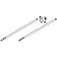 thumbnail image 2 of Blum Metabox Gallery Rod Sets 18" White, 2 of 2