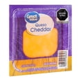 thumbnail image 1 of Queso Cheddar Great Value natural bloque 300 g, 1 of 4