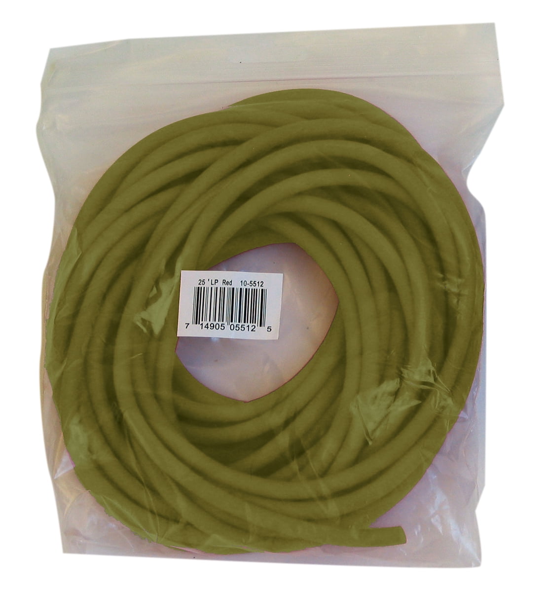 CanDo Low Powder Exercise Tubing 25' Roll Gold - xxx-heavy