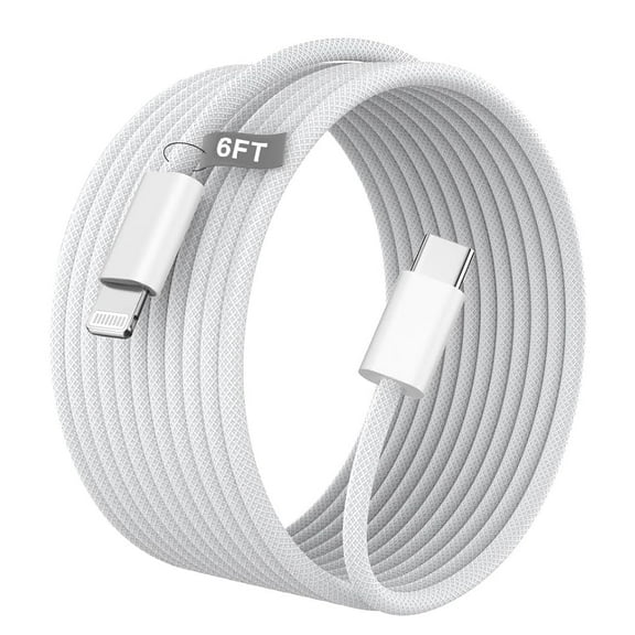 Apple MFi Certified USB-C to Lightning Cable, 6FT Electronic Cable with High Speed Data Transfer, Fast Charging, OTG Cord