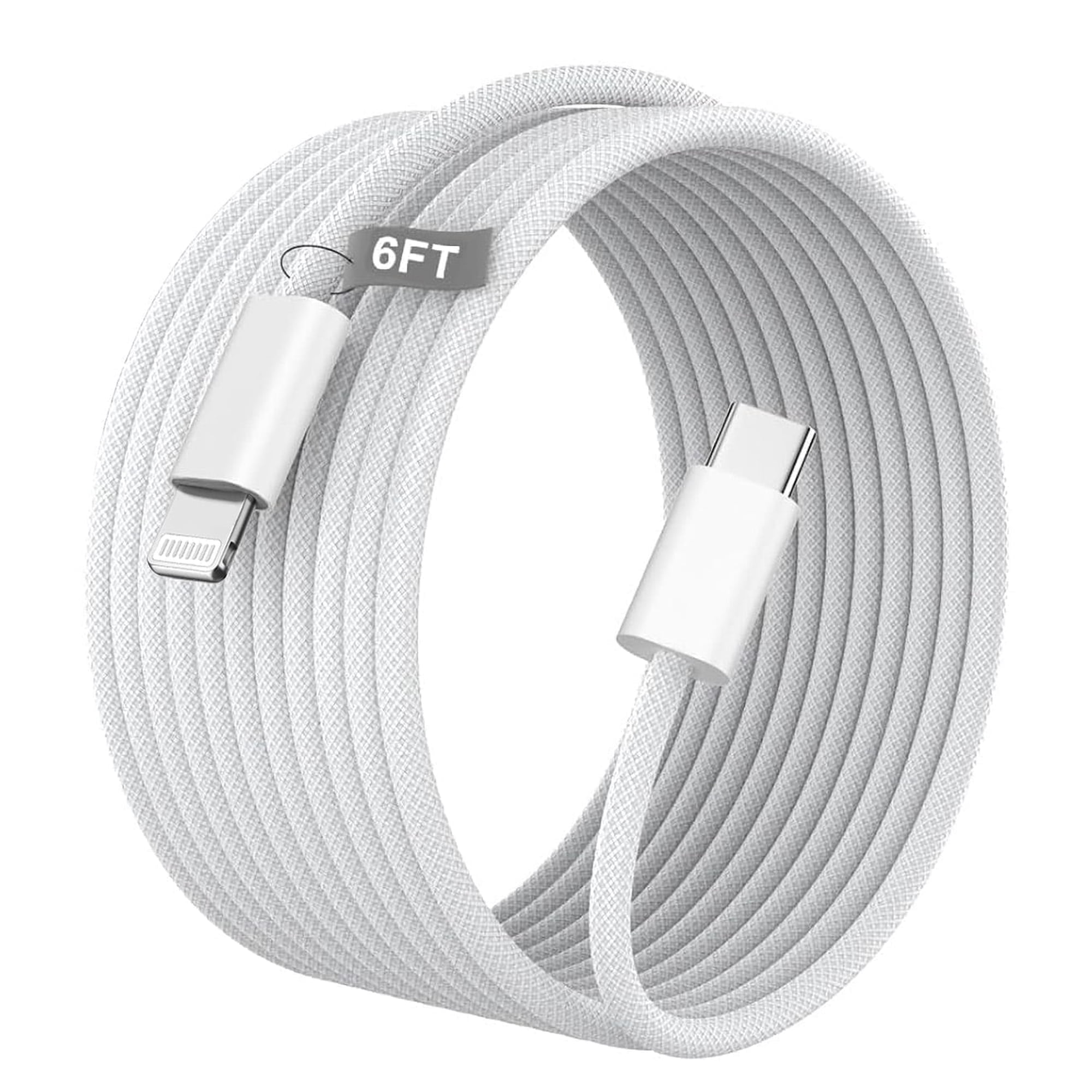 Apple MFi Certified USB-C to Lightning Cable, 6FT Electronic Cable with High Speed Data Transfer, Fast Charging, OTG Cord