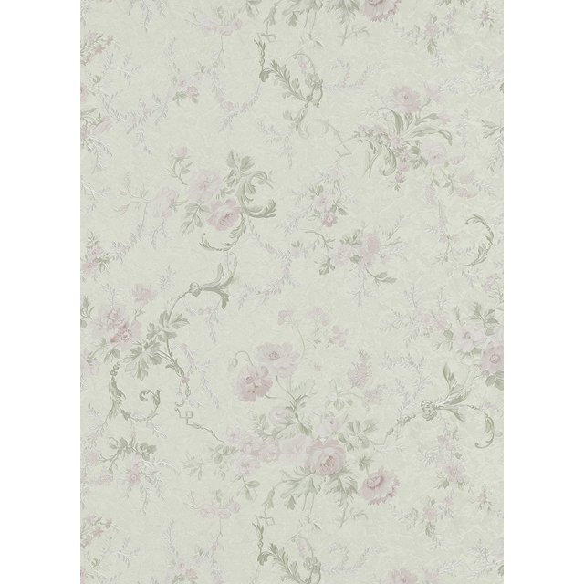 CLASSIC MOMENTS - Romantic Renaissance Striped Damask Cream Wallpaper Roll