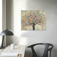 thumbnail image 3 of Nawypu  Butterfly Canvas Art Framed Rustic Tree of Life Wall Print Wood Background Painting Picture for Farmhouse Cabin Decorations, 3 of 4