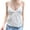 White, variant on Women's Eyelet Embroidery Tank Top Deep V Neck Spaghetti Strap Cami Tops Summer Tops
