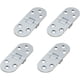 thumbnail image 1 of ZHAOCHENG Bisagra de una sola palabra con tirador de alambre de acero inoxidable, accesorios de mesa plegables de 180 grados, accesorios para muebles, bisagra, 1 of 5
