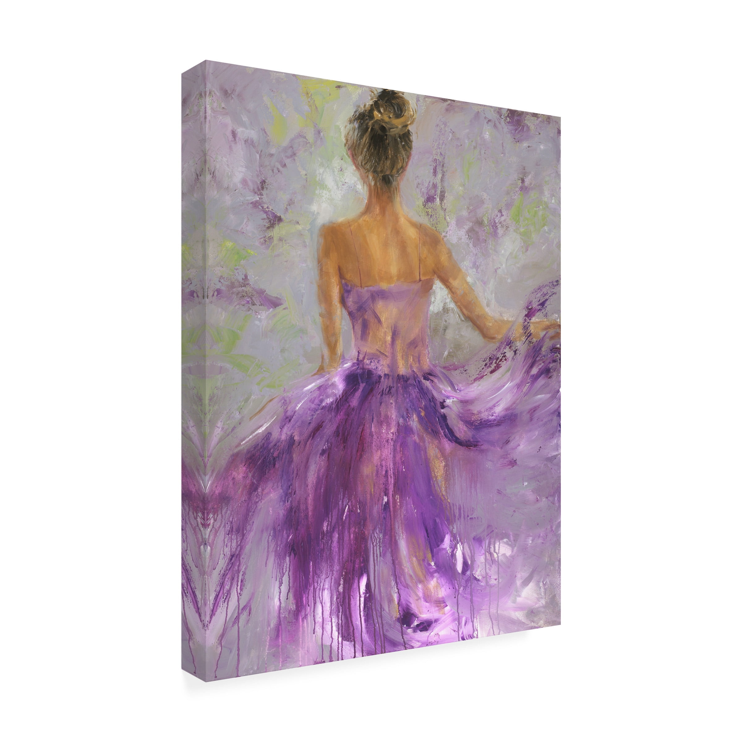 Julie Joy 'Flowing Vision I' Canvas Art