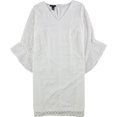 thumbnail image 1 of Alfani Womens Lace Shift Dress, White, 16, 1 of 1
