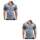 thumbnail image 2 of Camisa de mezclilla de verano Qarigey para hombre bolsillos L 2piezas, 2 of 6