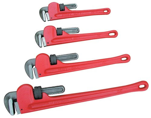 Rel Products ATD-625 Heavy-duty Pipe Wrench Set, 4 Pc. by Rel Products, Inc.