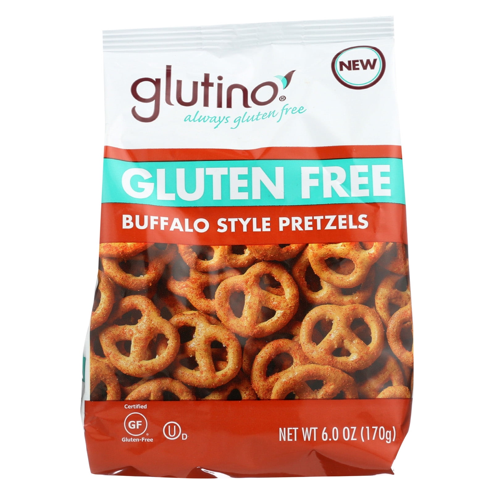 Glutino Gluten Free Buffalo Style Pretzels 6 oz. Bag