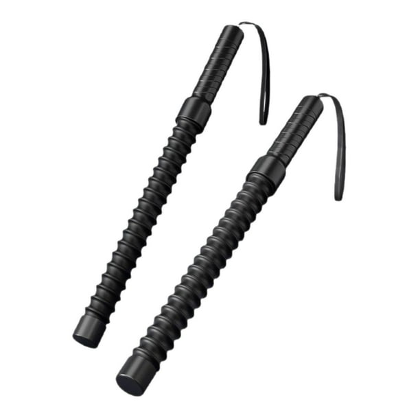 2 piezas Barra de ejercicio cuerdas de batalla sin cuerda de acero de acero de acero versátiles de entrenamiento de ejercicios versátiles para el Sin bolso de hombro