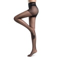 thumbnail image 3 of Collants Transparents Taille Haute pour Femmes - Lot de 2 Collants avec Soutien et Bouts Renforcés - Conception de Compression 20D pour Confort et Durabilité 2 Pcs, 3 of 4